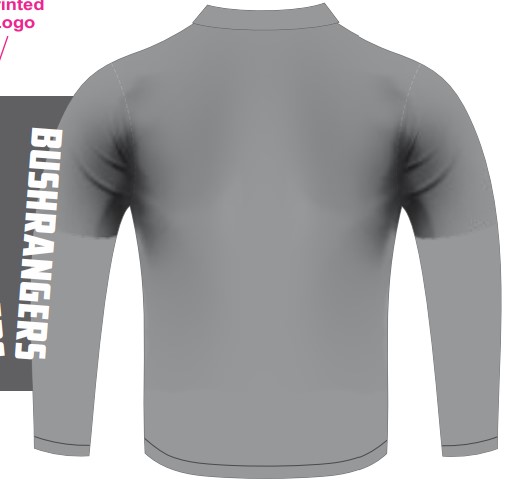 3 x Long Sleeve T Shirt Gray bACL