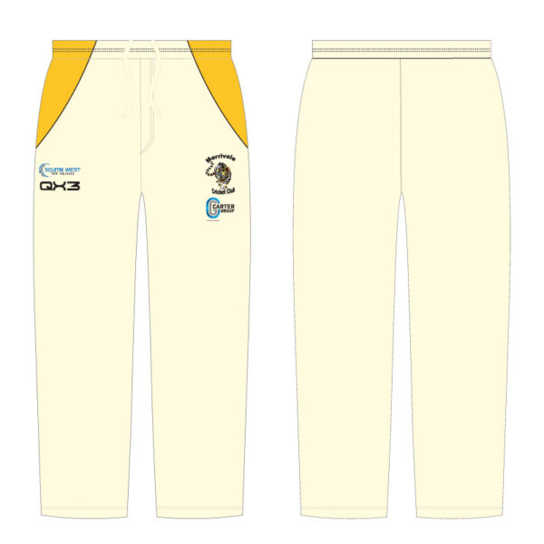 TIGERS CRICKET PANT front